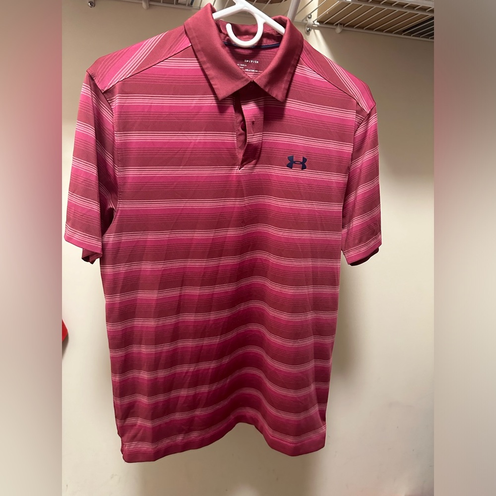 Heat gear under armor polo